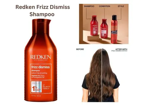 Redken Frizz Dismiss Shampoo | Anti-Frizz Shampoo with Humidity Protection: