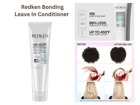 Redken Bonding Leave In Conditioner for Damaged Hair | Acidic Bonding Concentrate:
